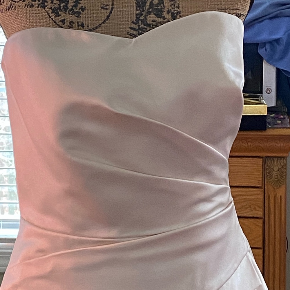 Ivory Strapless Dress